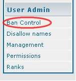Ban Control