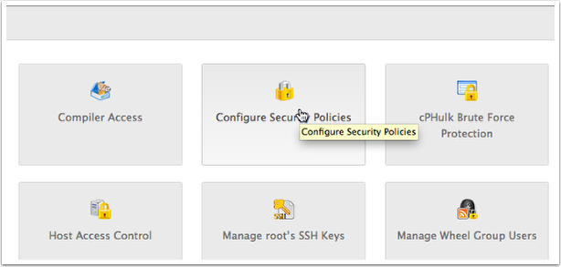 Configure-Security-Policies